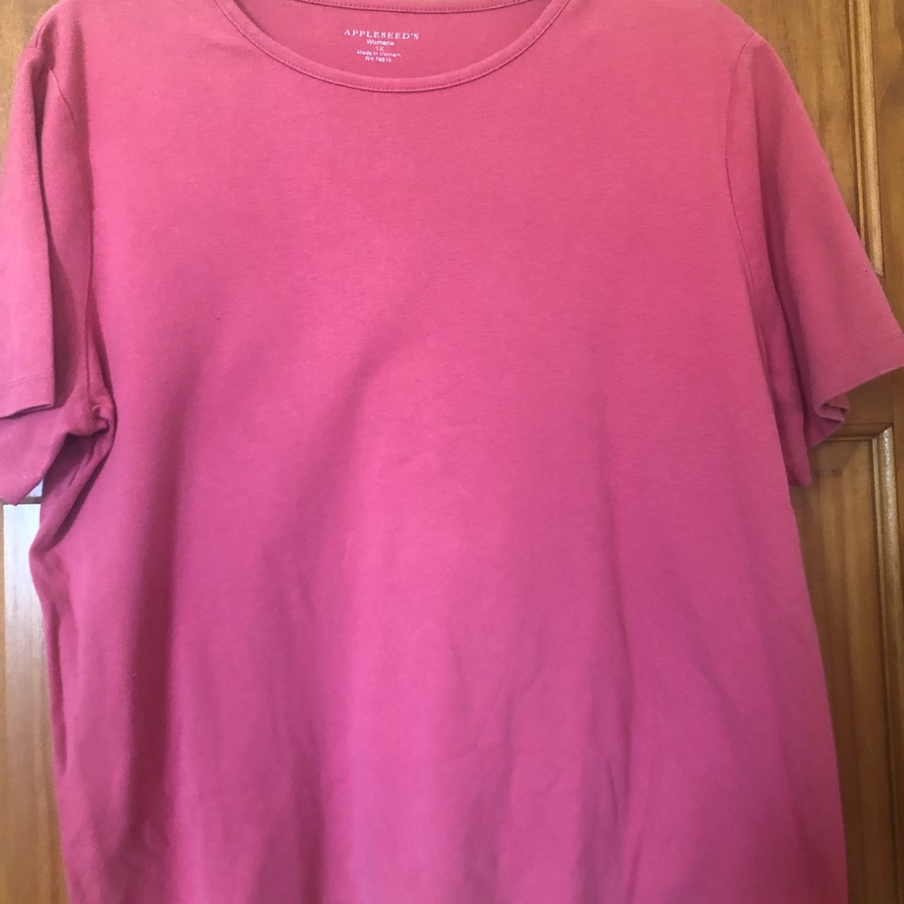 Appleseed’s top.  Size 1x , fits true to size.  Beautiful fall color. Smoke free